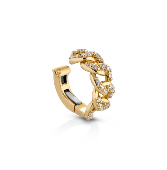 Orecchino Chain Di Diamanti