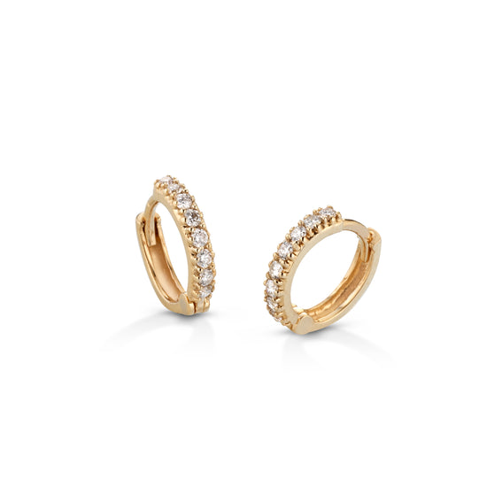 Orecchini Diamonds Mini Hoop
