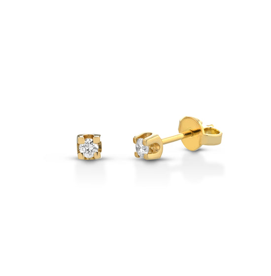 Orecchini Solitaire Diamond