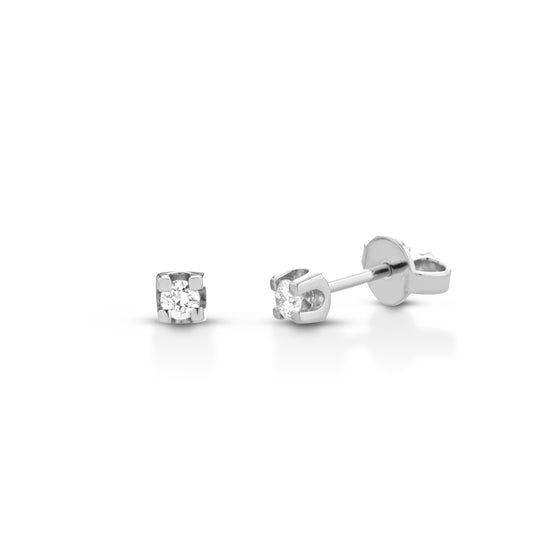 Orecchini Solitaire Diamond