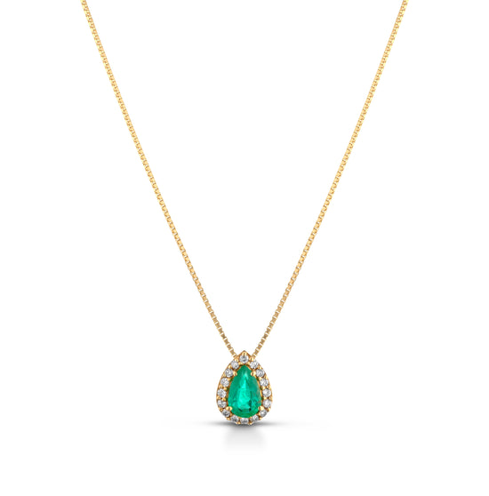 Collana Emerald Drop