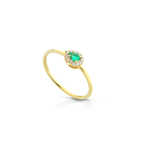 Mini Twisted Drop Di Smeraldi