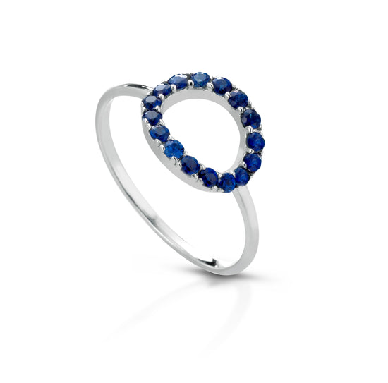 Circle Ring Di Smeraldi