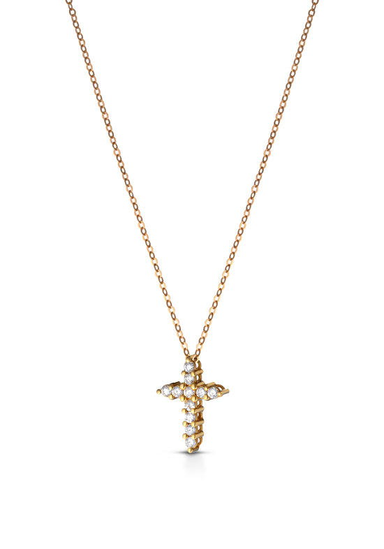 Collana Diamonds Gothic Cross