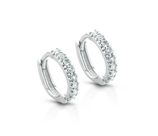 Orecchini Diamonds Mini Hoop