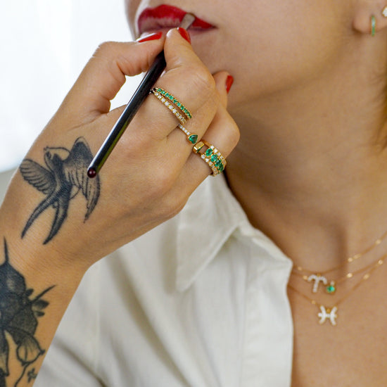 Small Band Di Diamanti