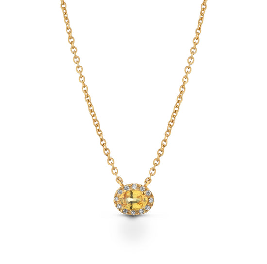 Collana Yellow Sapphire