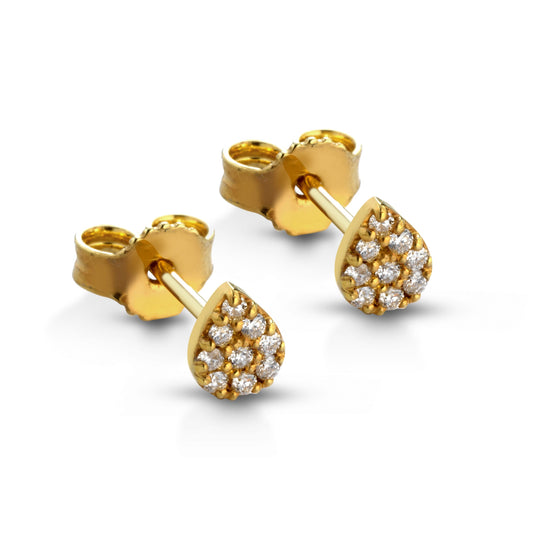 Orecchini Diamond Pavé Drop