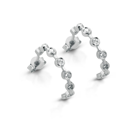 Orecchini Point Di Diamanti